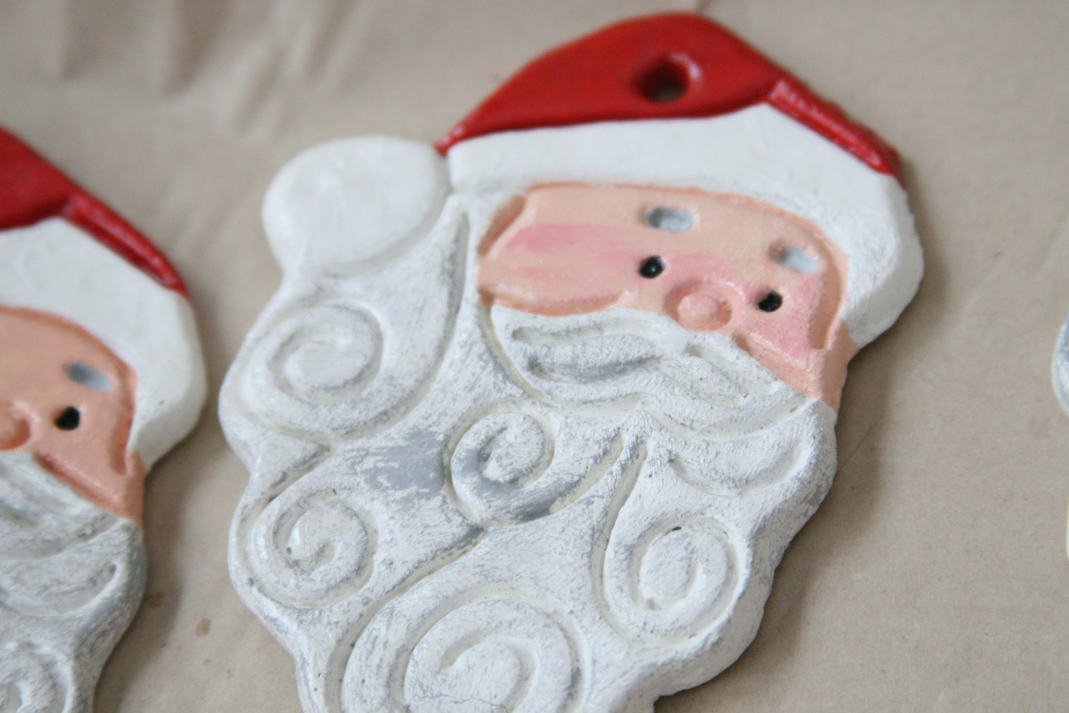 Salt dough ornaments