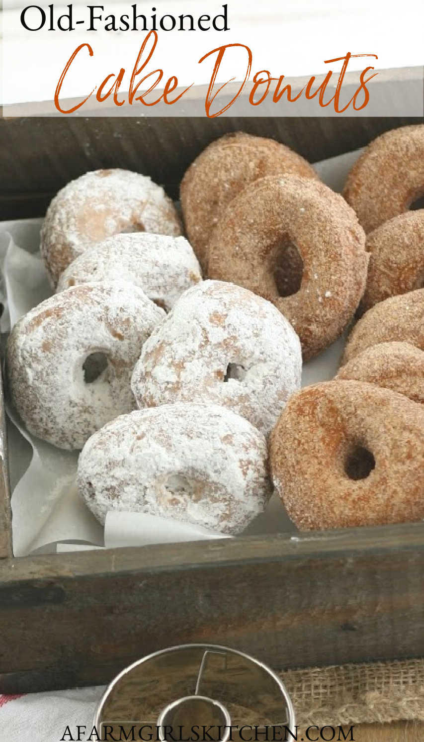 Old Fashioned Donuts Recipe | A Farmgirl's Kitchen