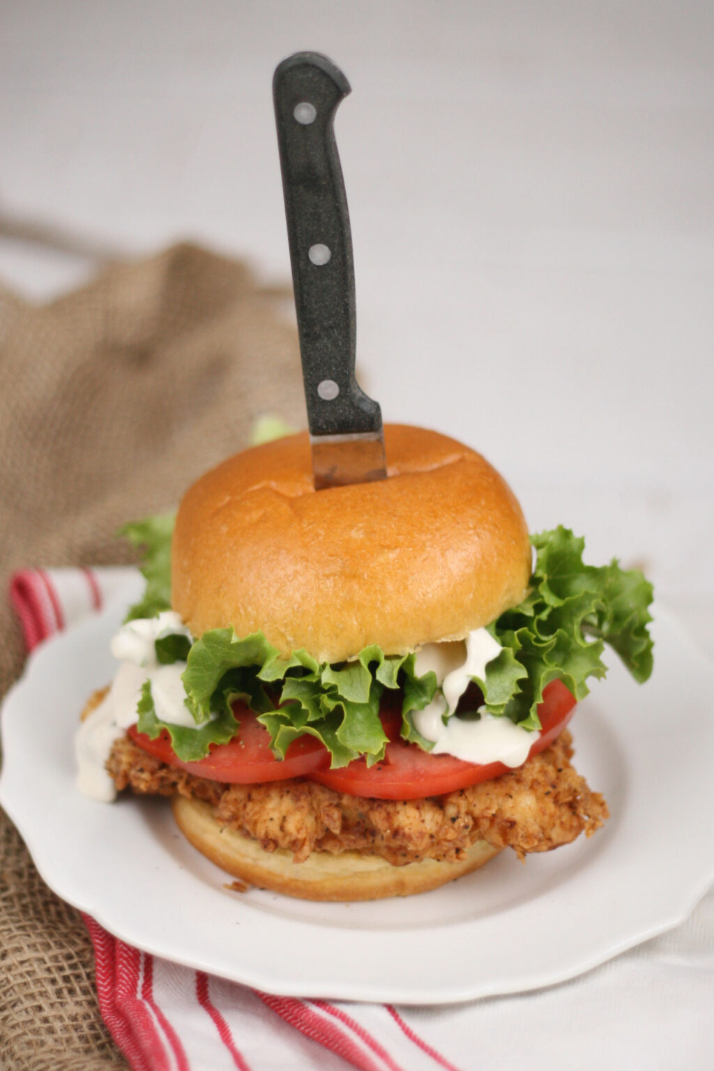 Buttermilk Fried Chicken Sandwiches A Farmgirl's Kitchen
