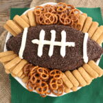 Brownie Batter football dip