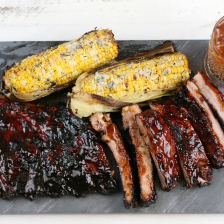 Get grilling this summer with these Honey Balsamic Chipotle Ribs. #recipe #summergrilling #grilling #bbqribs #bbq #foodblogger