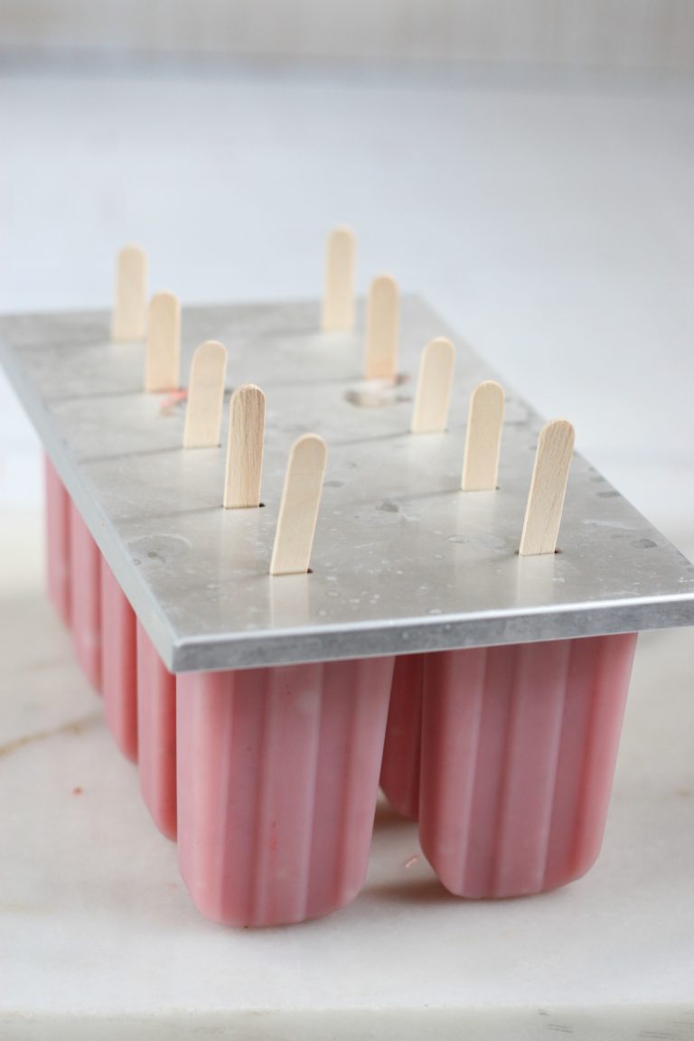 Strawberry Fruit Bars (Outshine Bars) A Farmgirl's Kitchen®