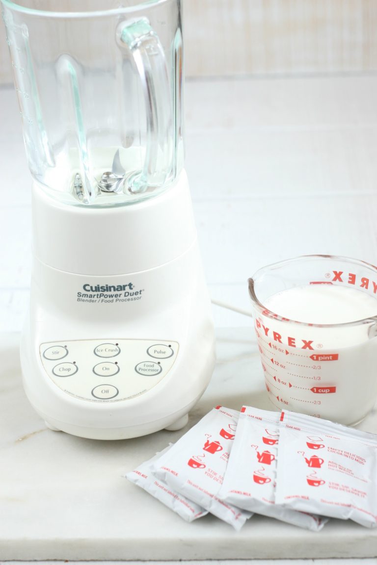 Easy Caramel Frozen Hot Chocolate A Farmgirl's Kitchen