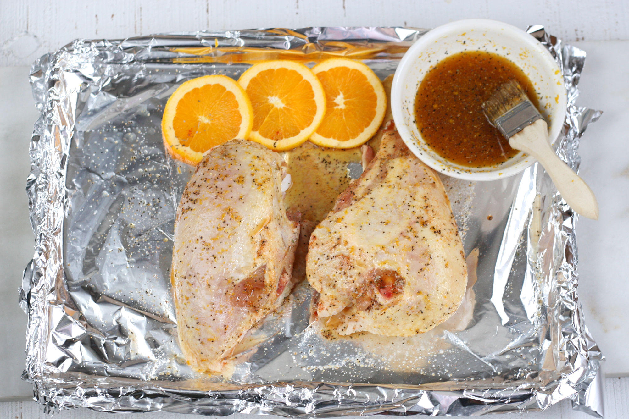 Easy Honey Orange Glazed Chicken Recipe A Farmgirls Kitchen 