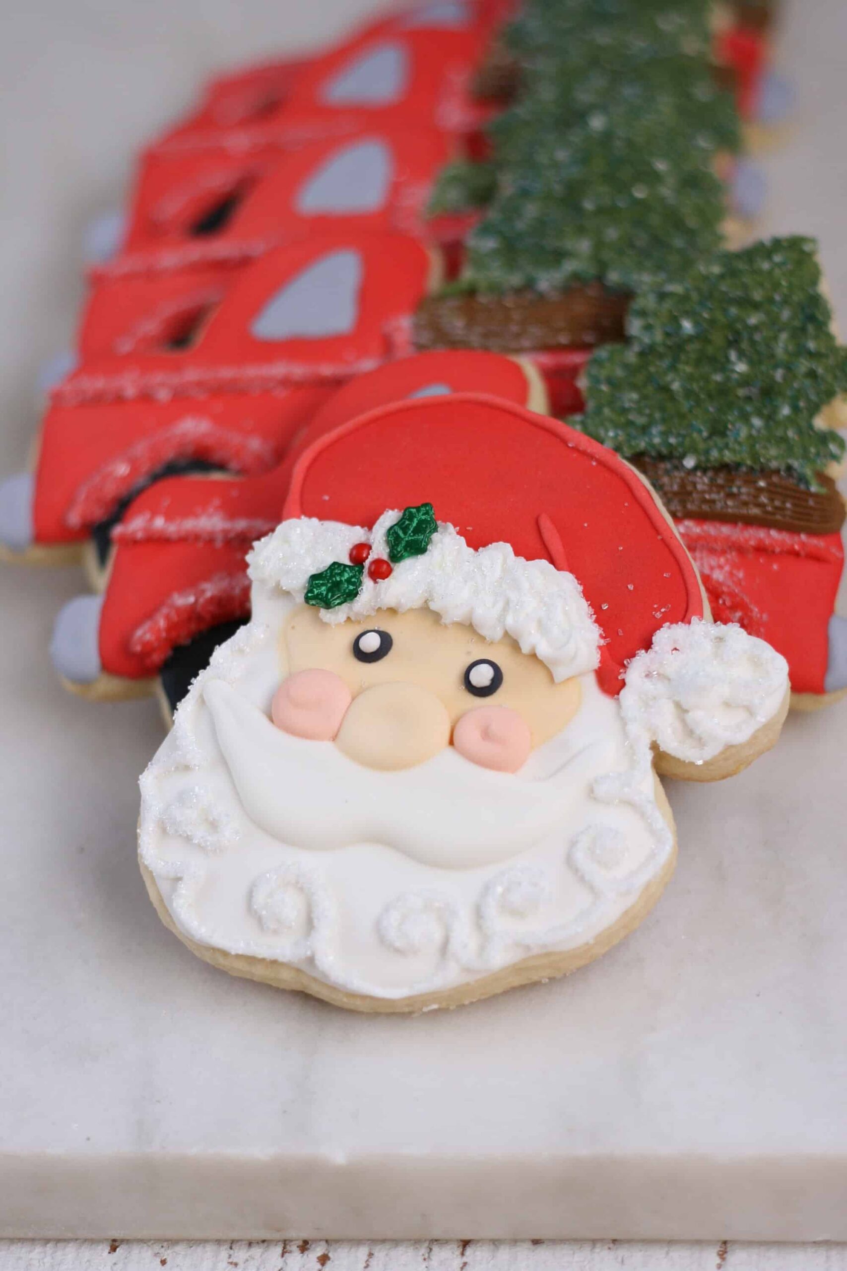 Christmas Decorated Sugar Cookies With Royal Icing A Farmgirl S Kitchen