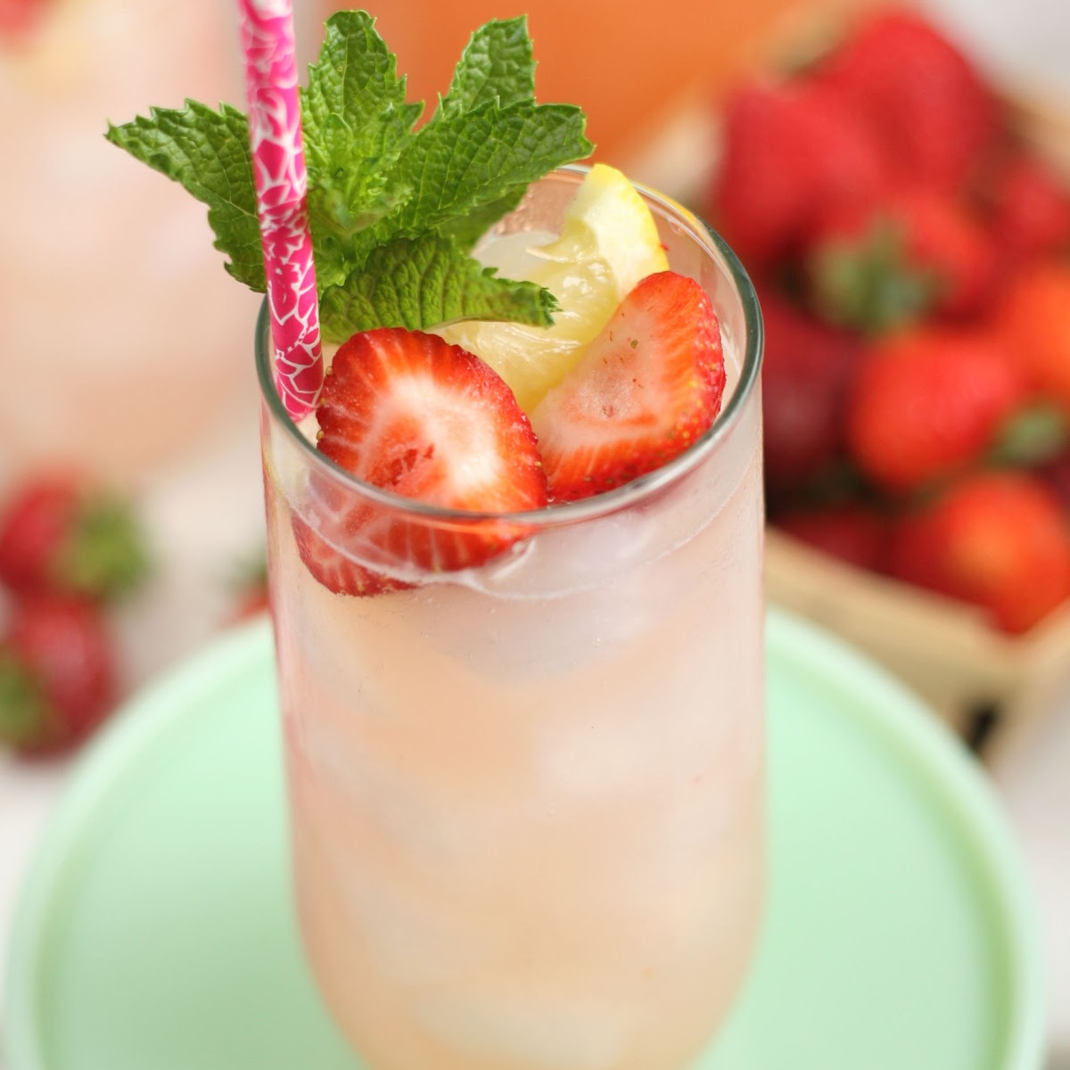 Best Homemade Strawberry Lemonade Recipe - Little Sunny Kitchen