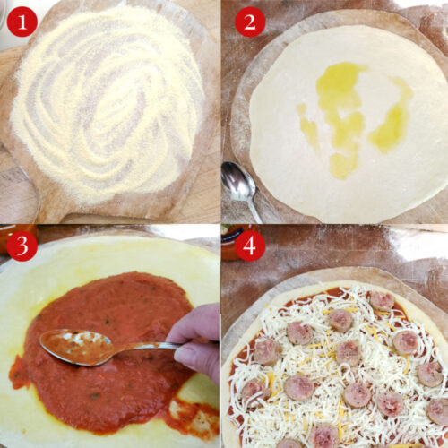 Homemade Italian Pizza Recipe | A Farmgirl's Kitchen