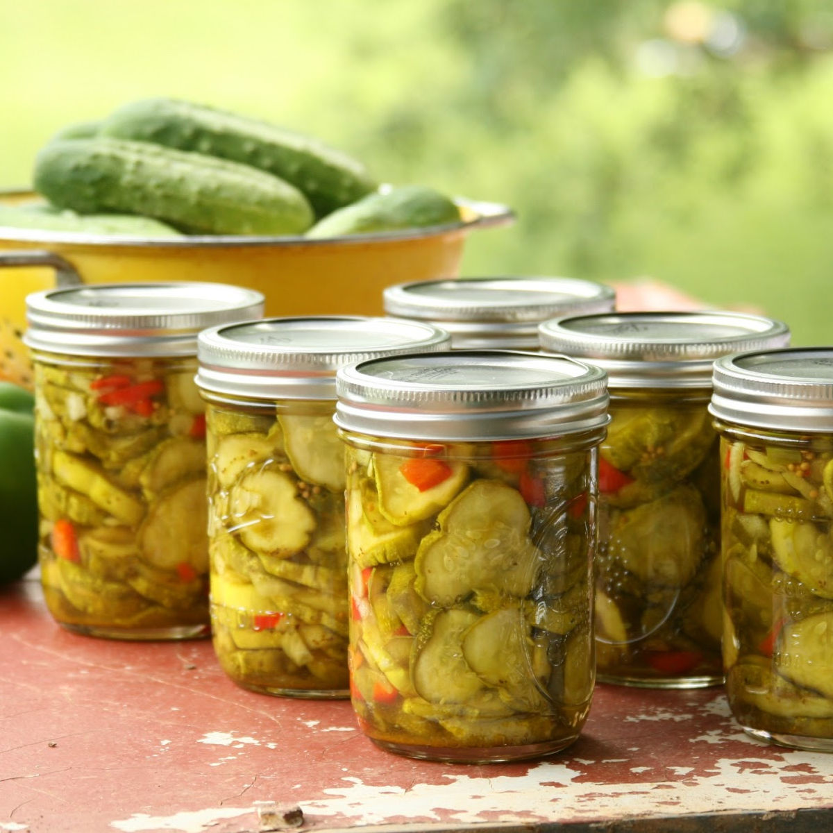 Pickles and Cheese: Half Gallon Size Canning Jars