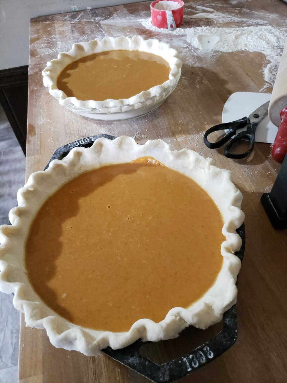 Pumpkin Pie Recipe (Homemade Pie Crust) A Farmgirl's Kitchen