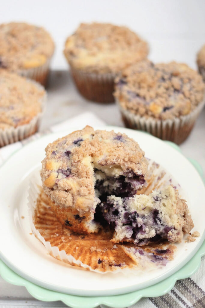 EASY Blueberry Muffins Recipe | A Farmgirl's Kitchen