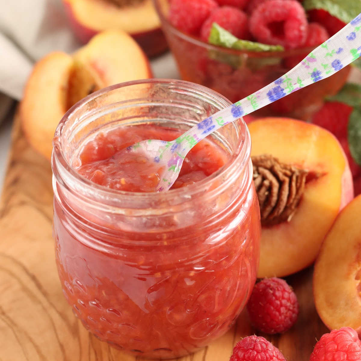 Raspberry Peach Jam