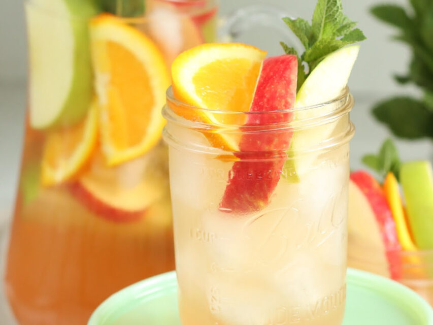 White Sangria Recipe (Made with 6-ingredients!) | A Farmgirl's Kitchen