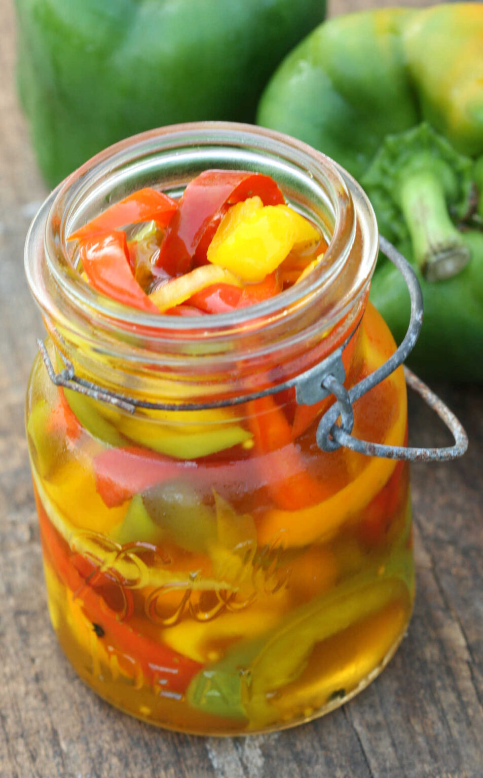 Pickled Sweet Peppers A Farmgirl's Kitchen