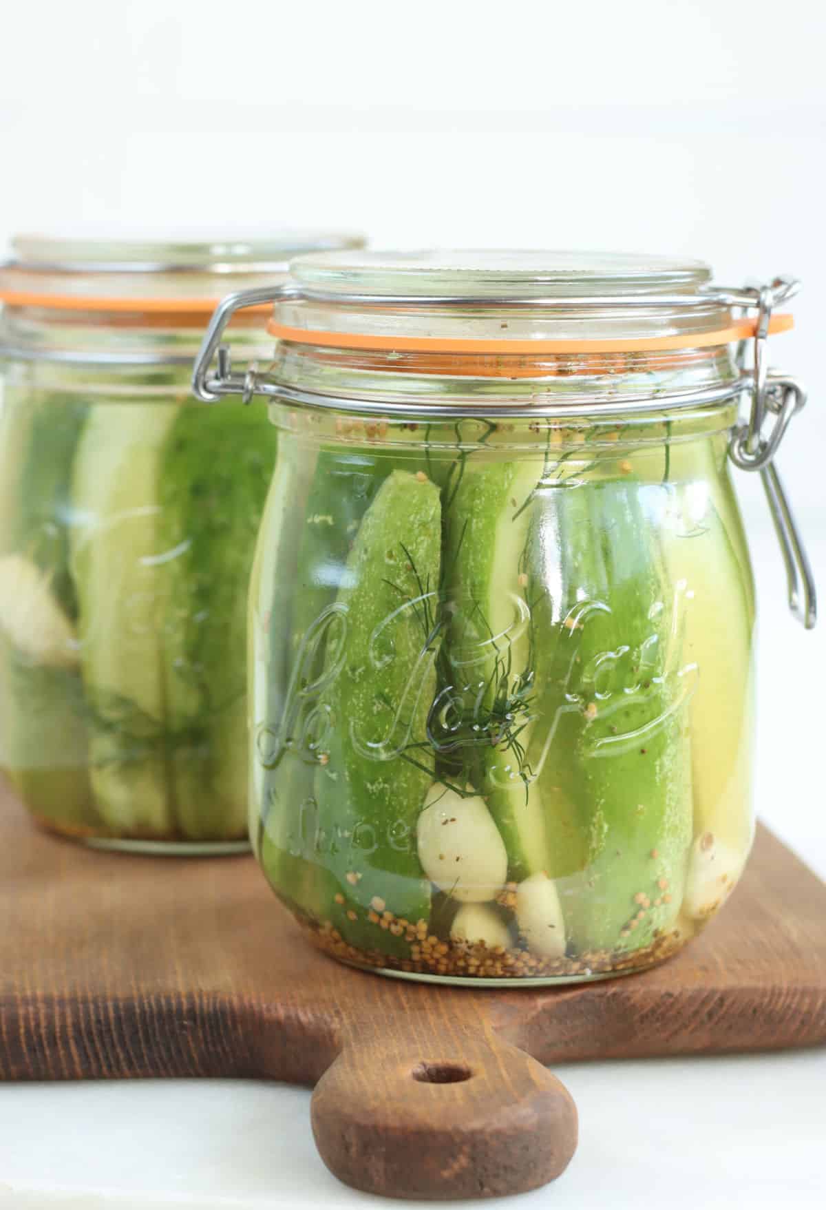 Refrigerated Dill Pickles