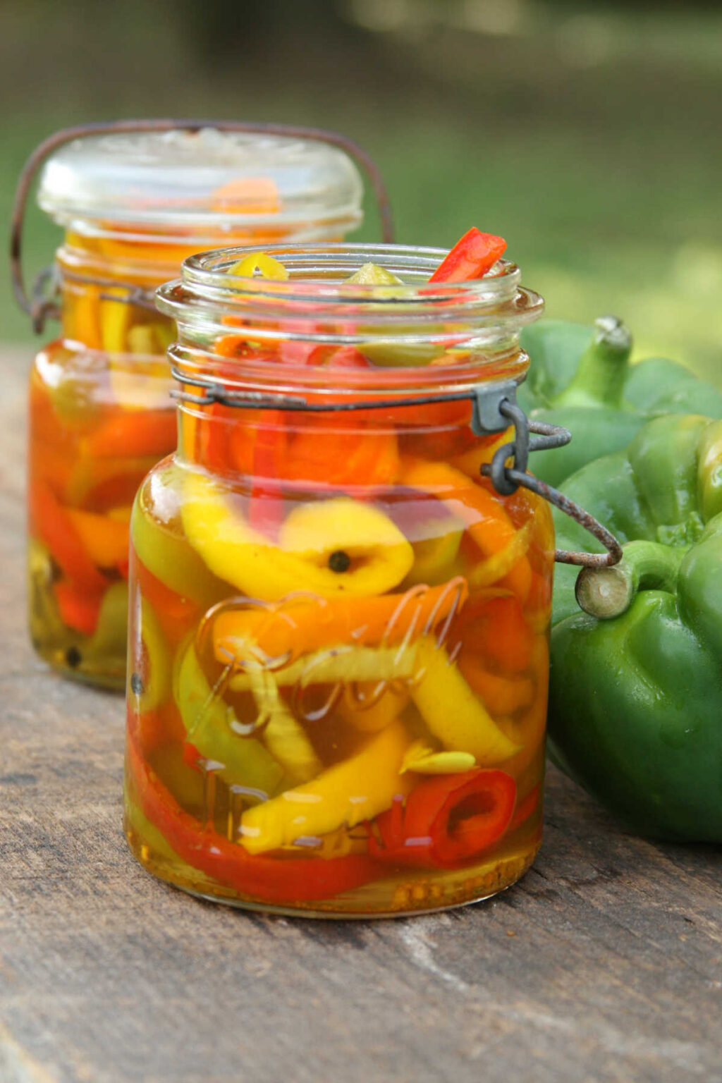 Pickled Sweet Peppers | A Farmgirl's Kitchen