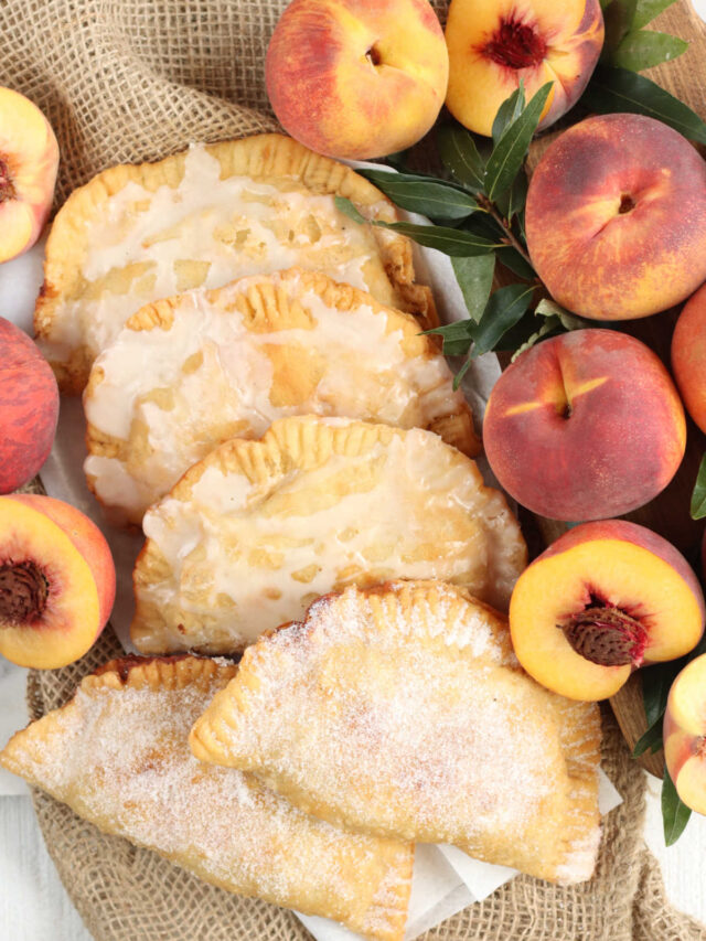 Peach Hand Pies A Farmgirls Kitchen® 