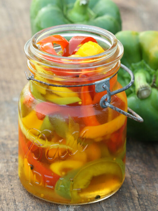 Pickled Peppers - A Farmgirl's Kitchen®
