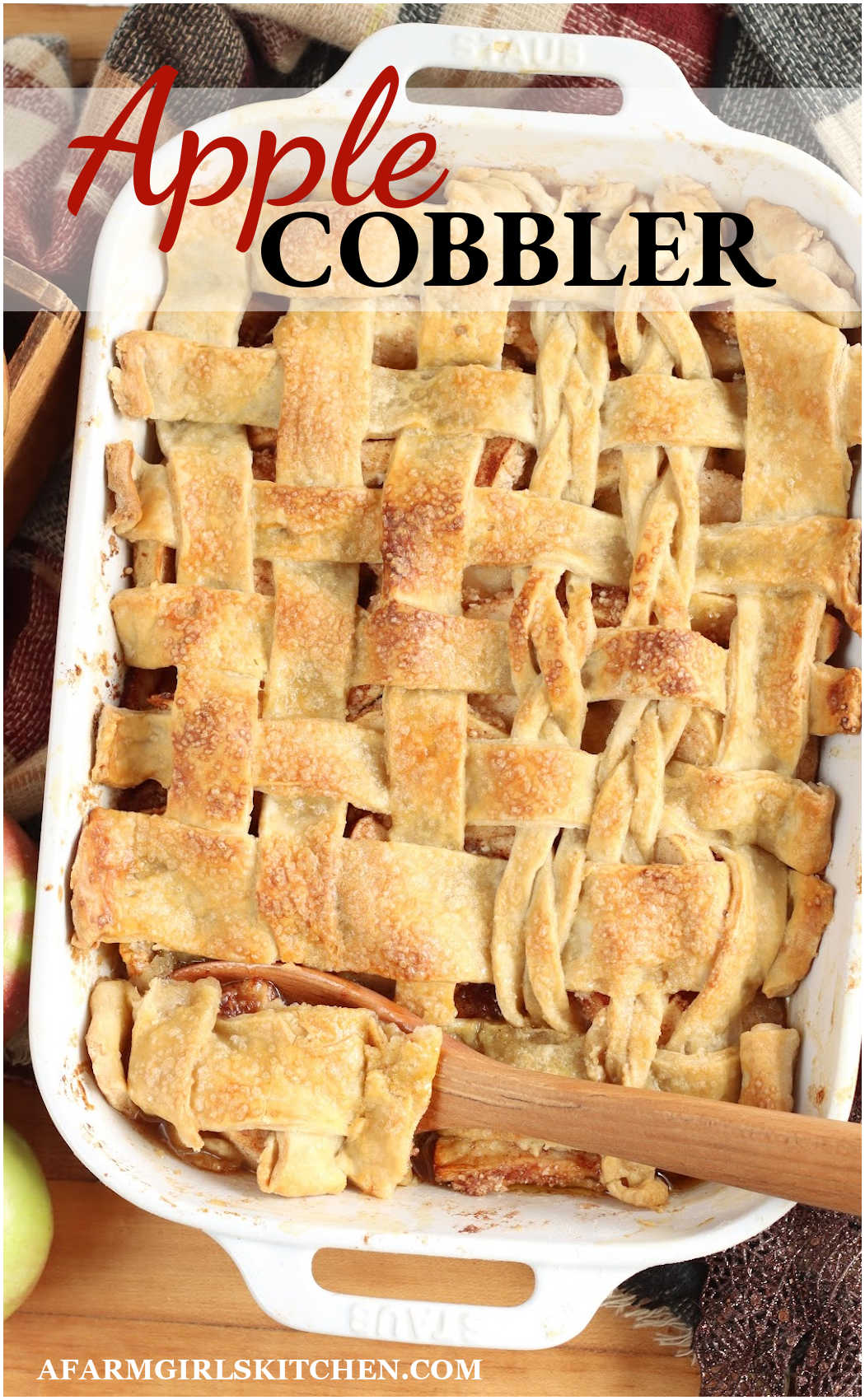Apple Cobbler A Farmgirl's Kitchen®
