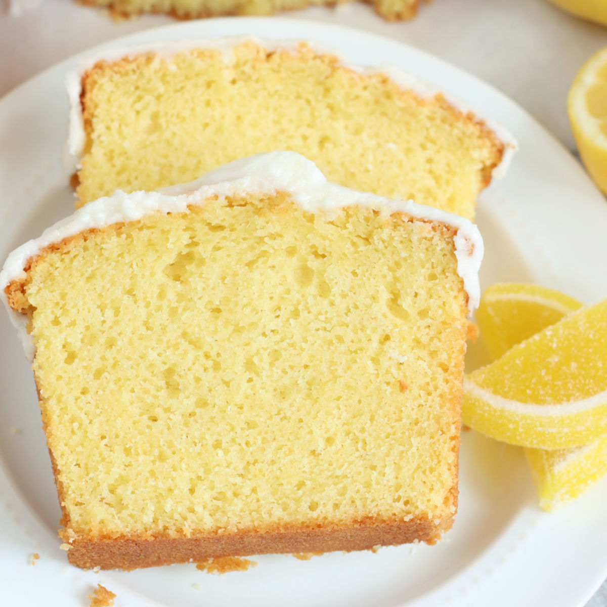 Gluten-Free Lemon Drizzle Cake - From The Larder