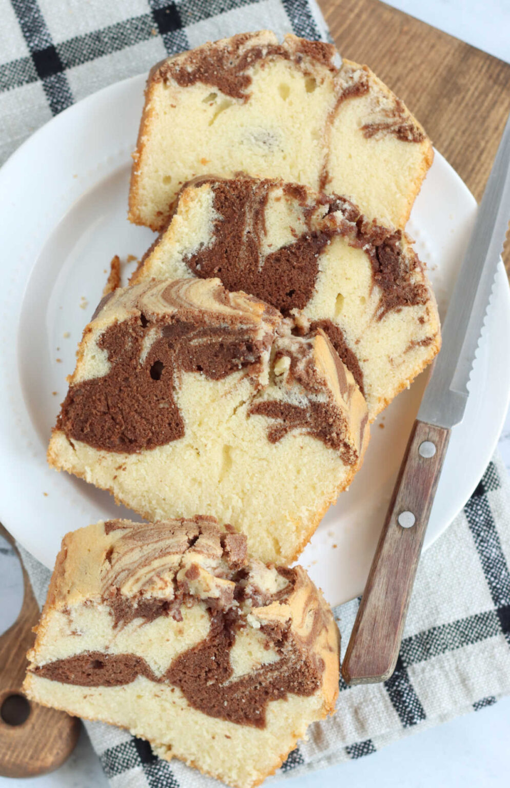 Marble Loaf Cake (Starbucks Copycat) A Farmgirl's Kitchen