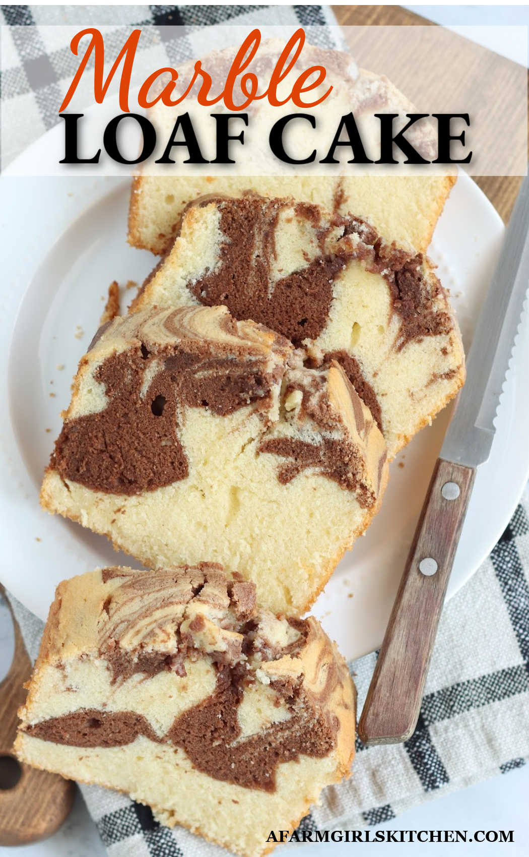 Marble Loaf Cake (Starbucks Copycat) A Farmgirl's Kitchen