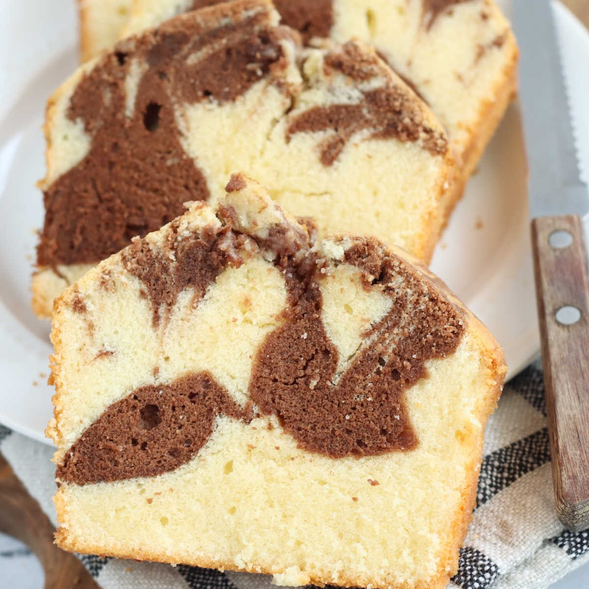Marble Loaf Cake Starbucks Copycat A Farmgirl s Kitchen