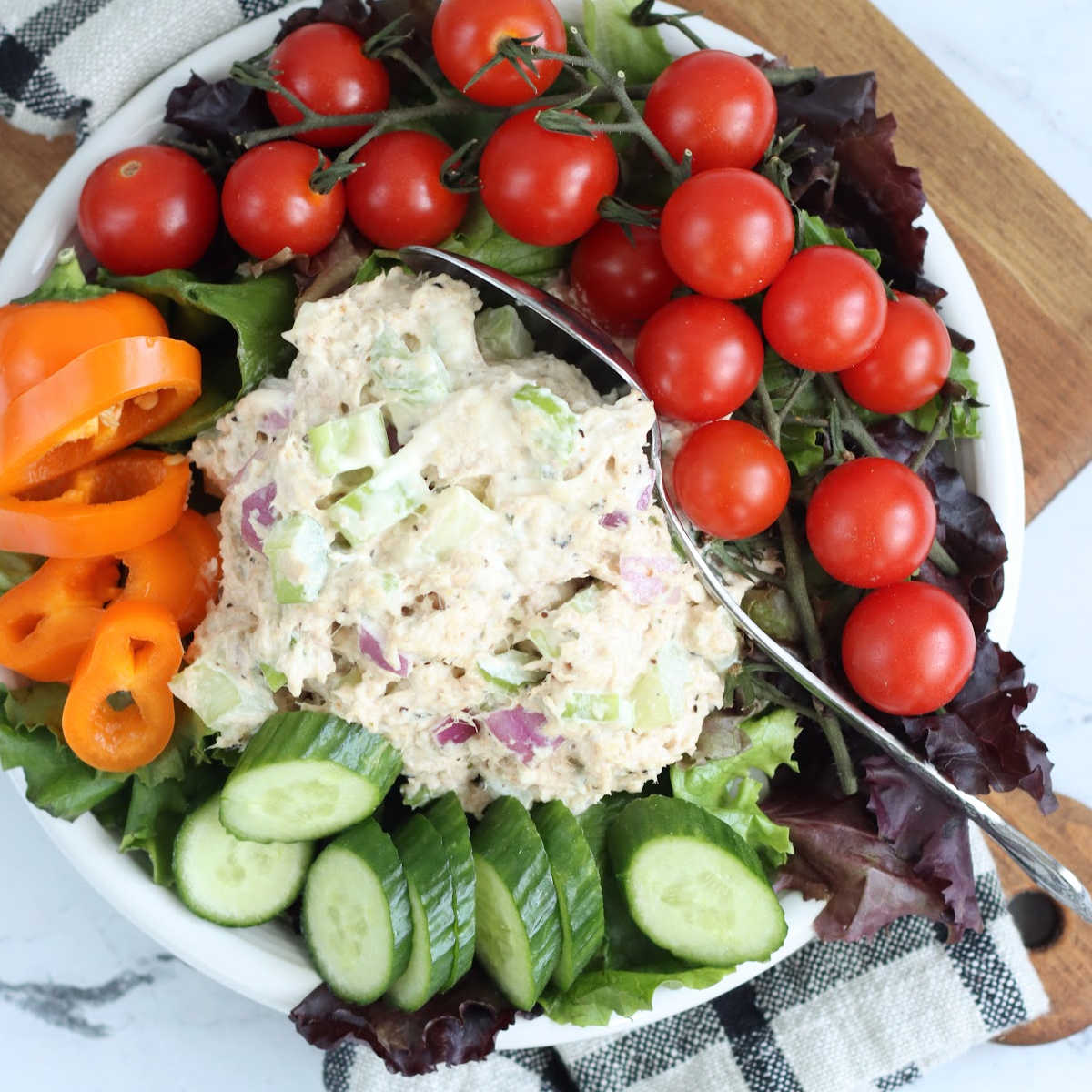 Classic Tuna Salad | A Farmgirl's Kitchen