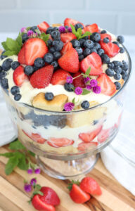 Berry Trifle Recipe | A Farmgirl's Kitchen