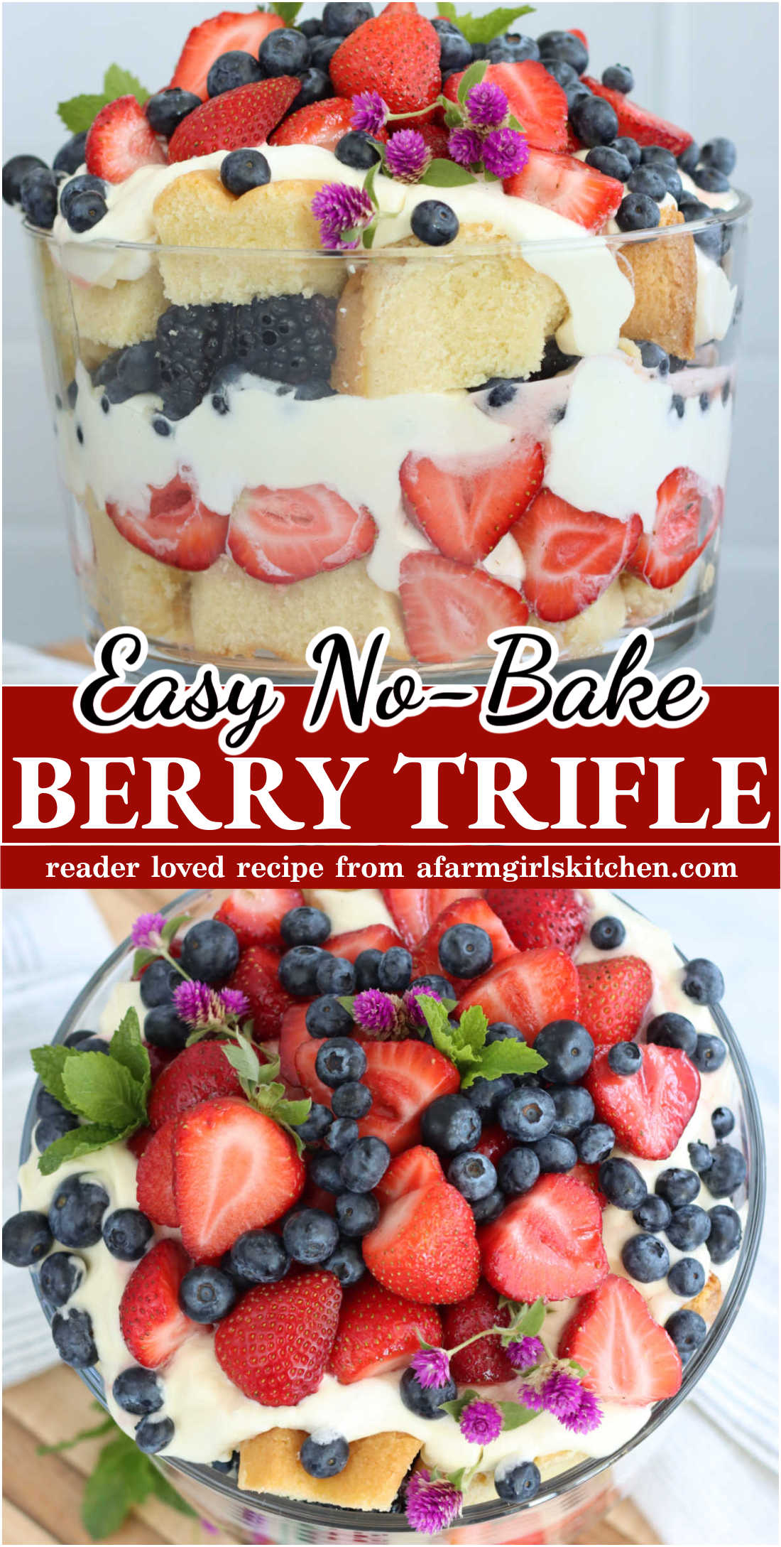 Berry Trifle Recipe A Farmgirls Kitchen 5475