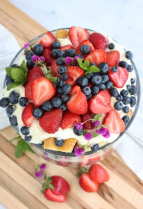 Berry Trifle Recipe | A Farmgirl's Kitchen