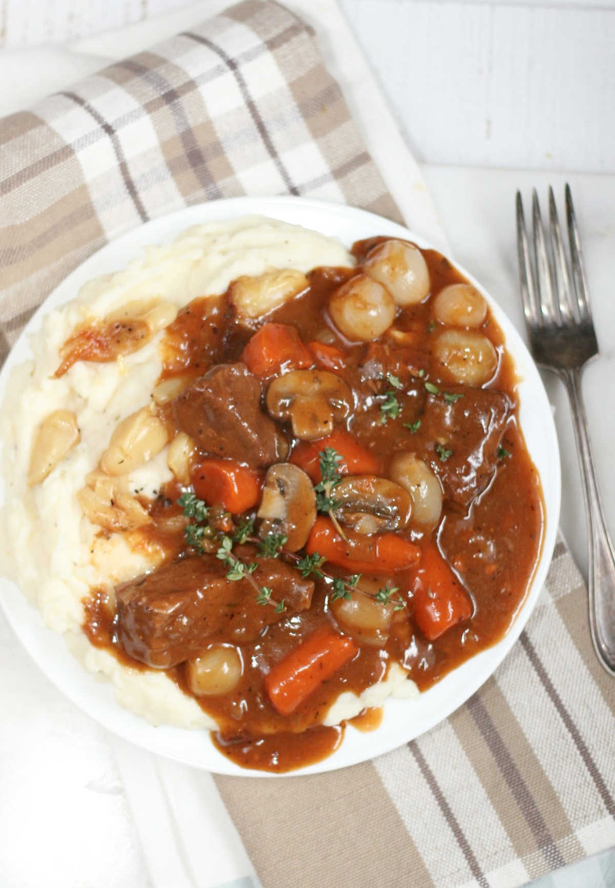 Classic Beef Bourguignon | A Farmgirl's Kitchen